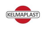 KELMAPLAST Afzetband 80 mm x 500 mtr rood/wit